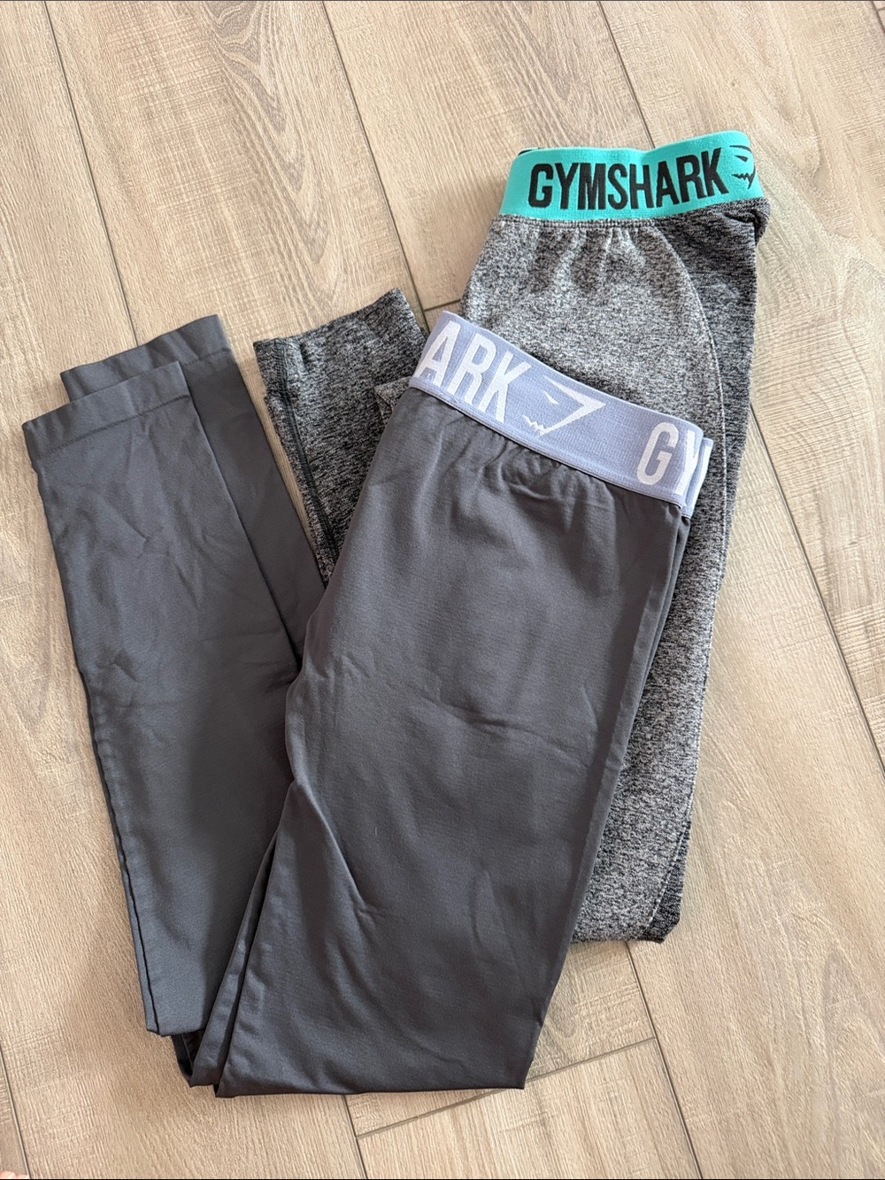 Gymshark Gray Active Wear Legging Bundle- Women M